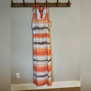 Maxi multi color dress
